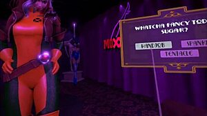 Rogue's Caring Tease In Purple Dream VR Bunny Cosplay Game