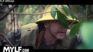 A million years without sex... until tall redhead domination unleashes amazon position rough orgasm.