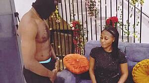 she caught me home alone... guess who's moaning under big cock now