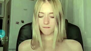 russian beauty masturbates live showing ahegao tits