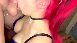 Cute Teen Facefucked Rimmed Drinks Cum After Teasing