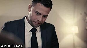 hotshot boss darla crane bends over desk for rough milf secretary fuck