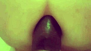 Mostevie rides big black toy as mistress films homemade session