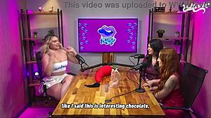 gostosa shows off those feet then gives a sloppy boquete lesson! 😘👣💦