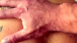 god, slamming this latina's hairy tight ass ends in the creamiest anal finish ever.