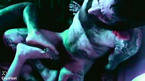 Arachne Torments Cocks with Her Teasing Feet