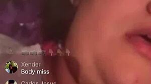 Chubby badoo girl fingers pussy live on webcam