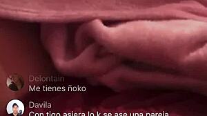 Chubby badoo girl fingers pussy live on webcam