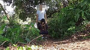 taking it in the ass by the river