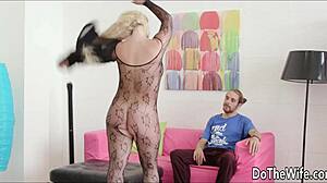 Beautiful housewife Lilith Lee craves big black cock anal creampie in cuckold fuck