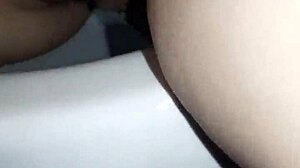 european pornstar puttana strips solo in toilet for teasing close-up