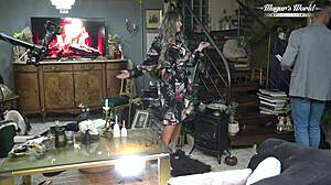 Odette Delacroix Gaping Pussy Facialized Deepthroat Doggystyle by Client Backstage