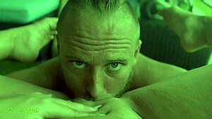 dude, my blue-eyed girl's pussy explodes from your tongue skills??