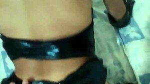 Petite Venezuelan model seduced by best friend post-costume party fuck