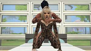 wanna see this girl get fucked hard doggystyle in sims 4?