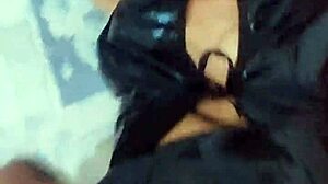 Petite Venezuelan model seduced by best friend post-costume party fuck