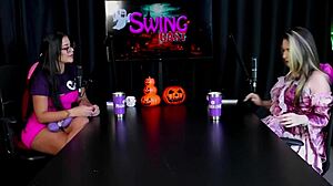 First Anal Face-On Creampie Addicted to Threesomes Raphaela Savanah