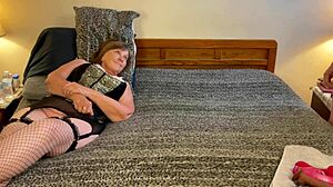 granny carmen angel the ultimate gilf slurps and deepthroats fat cock closeup