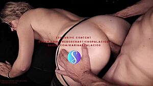 French mature cougar stepmom sodomized rough anal creampie orgasm with dirty talk