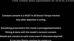 Tampa Uni Nurse Misty Rockwell's Secret Anal Fingering Exam Backstage