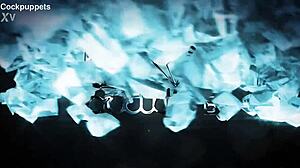 Lily Kinks puppets cock in full movie, deepthroats rides squirts ffm