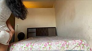 Secretary Skips Panties at Boss's House and Gets Hard Fucked!