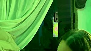 cunhada covered in cum homemade brazilian anal creampie oiled