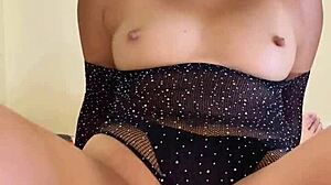 hermanastro skips movie to fuck submissive latina ass oiled