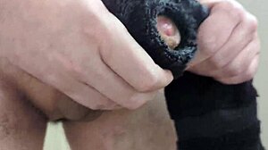 this towel hides my massive monster cock cumshot explosion!