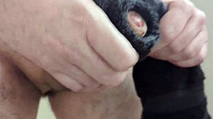 this towel hides my massive monster cock cumshot explosion!