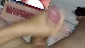 wanna see this pale boy stroke his cock solo?