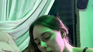 cunhada covered in cum homemade brazilian anal creampie oiled