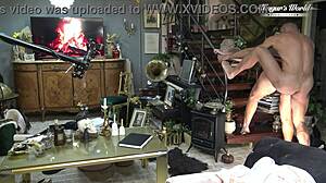 Odette Delacroix Gaping Pussy Facialized Deepthroat Doggystyle by Client Backstage