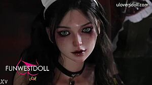 oh fuck i pounded uloversdoll's devilish halloween nurse doll hard!