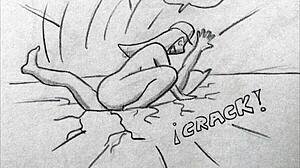  venezuelan comic girl takes huge batman cock