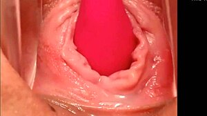 filming my pink pussy close-up till i cum hard
