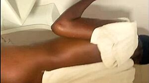 love squirting my juicy ebony pussy on my casual friend's big black cock quickie style