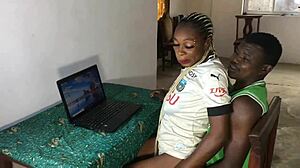 Emris Pounds Chubby Ebony Quinn's Big Ass Hardcore