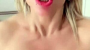 POV Blowjob Compilation from Hot Blonde Couple Deepthroating Monster Cocks