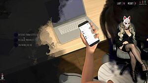 lara croft strips naughty in stockings outdoors