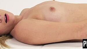 Khloe Kingsley Fingers Hairy Teen Pussy To Orgasm