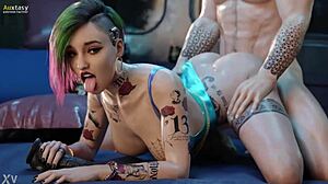 judy alvarez 2077 blowjob and big tits compilation scenes