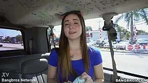 wanna see me fuck this hot petite college brunette till facial cumshot?