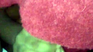 ebony babe swallows every drop after blowjob