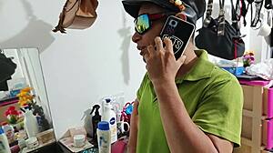 Stepdaughter trades her fat ass for sexy shoes in first time homemade anal roleplay