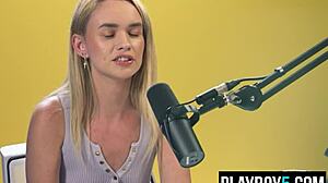 Khloe Kingsley Fingers Hairy Teen Pussy To Orgasm