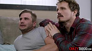 anna de ville's sexy big tits teen ass takes double anal penetration group threesome dessert