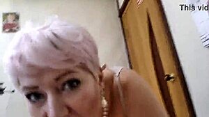 Wife's Best Skill Deepthroats Hubby's Dick Up Close