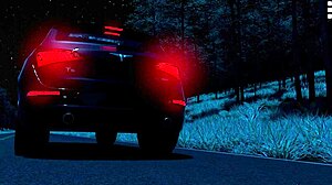 redhead rides shaved pussy to creampie in midnight christmas play