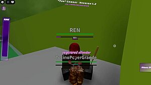 Keep watching me fuck hot girls with my monster black cock in Roblox fun combat continuation!